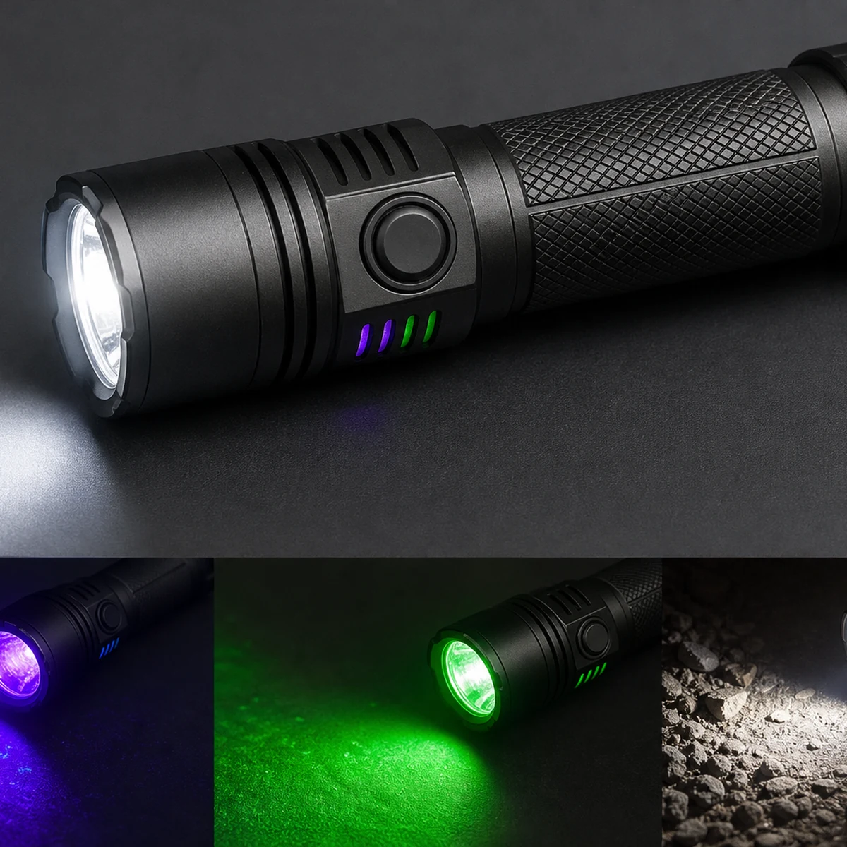 Rechargeable EDC flashlight
